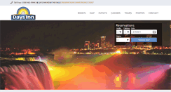 Desktop Screenshot of niagarafallsdaysinn.ca
