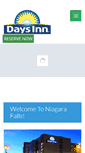 Mobile Screenshot of niagarafallsdaysinn.ca