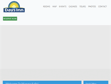 Tablet Screenshot of niagarafallsdaysinn.ca